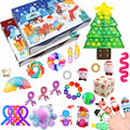 Fidget Advent Calendar with Pop-It Christmas Tree — Solis Pop Tree, full set