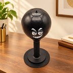 Solis Popjab — desk punching ball seen from above with its suction base