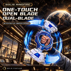 Solis Ringfire — one-touch open dual blades