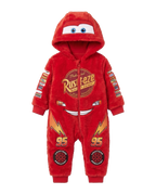 Solis Road Trip Romper — Red Racer