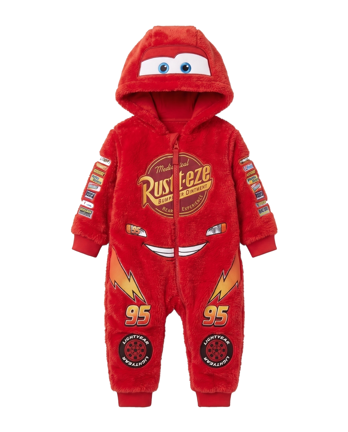Solis Road Trip Romper — Red Racer