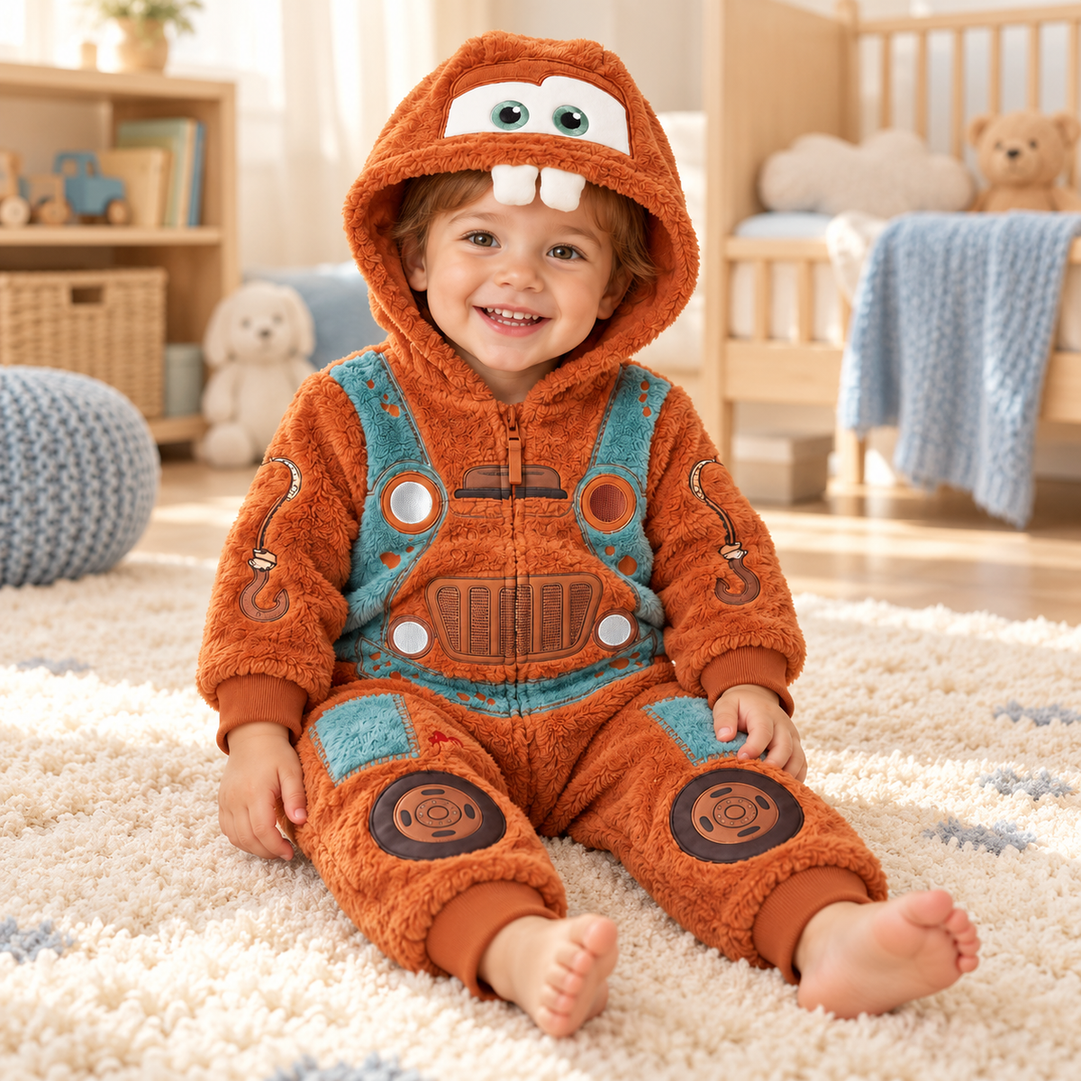 Solis Road Trip Romper — Tow Truck
