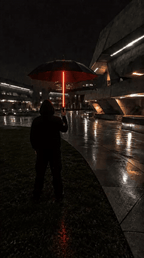 Solis Saber lightsaber umbrella in motion