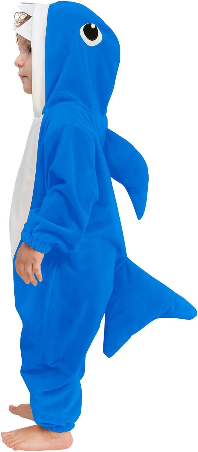 Blue Solis Shark Suit, view 1