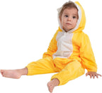 Solis Shark Suit — Yellow: hooded velvet shark costume