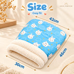 Solis Snoozle — size of the cat sleeping bag: about 30 x 42 x 46 cm