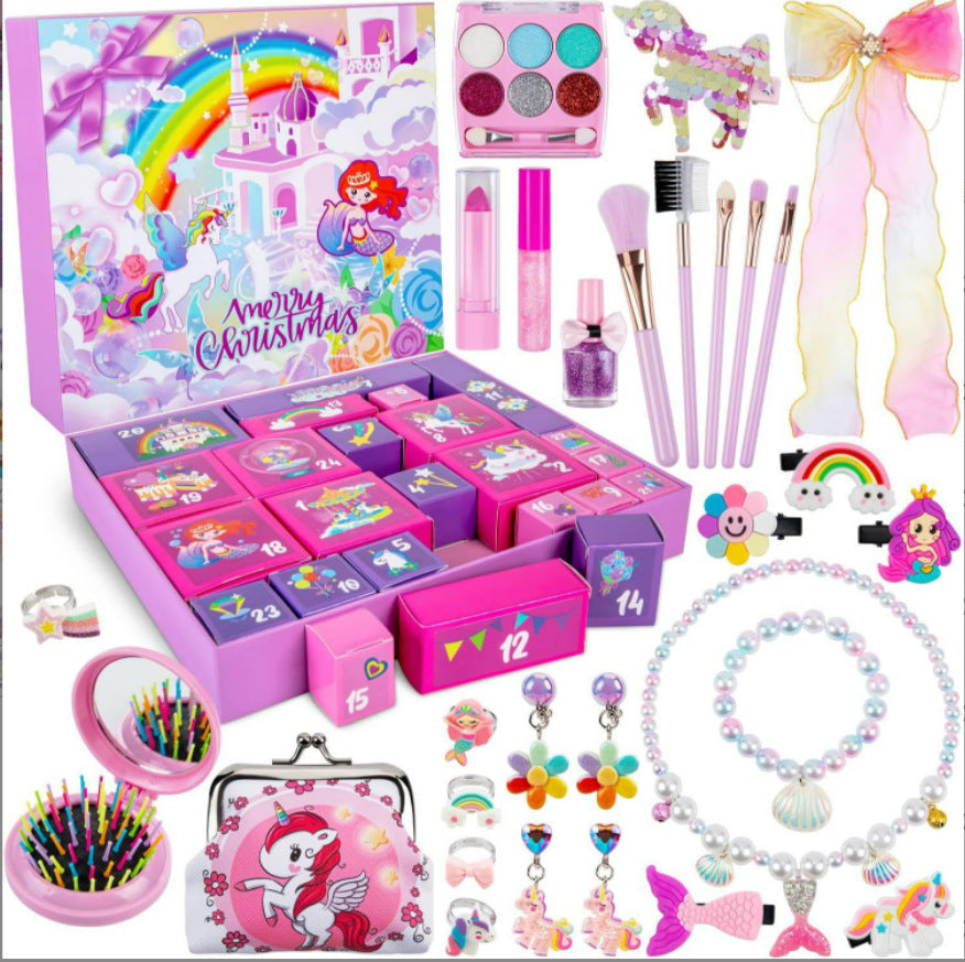 Kids Makeup Advent Calendar — Solis Sparkle Studio, full set
