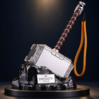 Solis Storm Hammer — Silver, dark studio product view