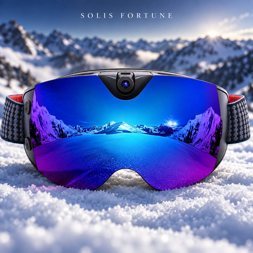 Solis Summit — ski goggles with the camera built into the frame