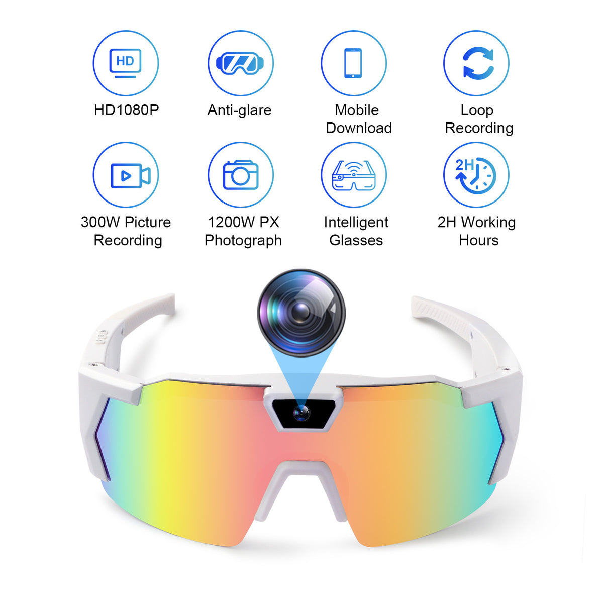Solis Summit — 1080p video, photos, anti-glare lens, phone download, loop recording