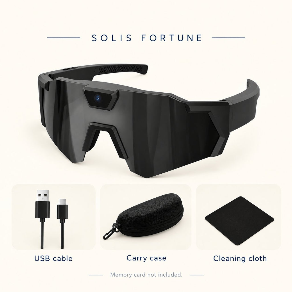 Solis Summit — Sunglasses A · Black Lens