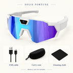 Solis Summit — Sunglasses A · Ice Blue Mirror