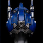 Rear view of the Solis Titan Prime helmet and its antennas