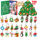 Christmas Ornament Building Blocks Advent Calendar — Solis Tree Charms, full set