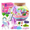 Unicorn Light-Up Terrarium Kit for Kids — Solis Unicorn Garden, full set