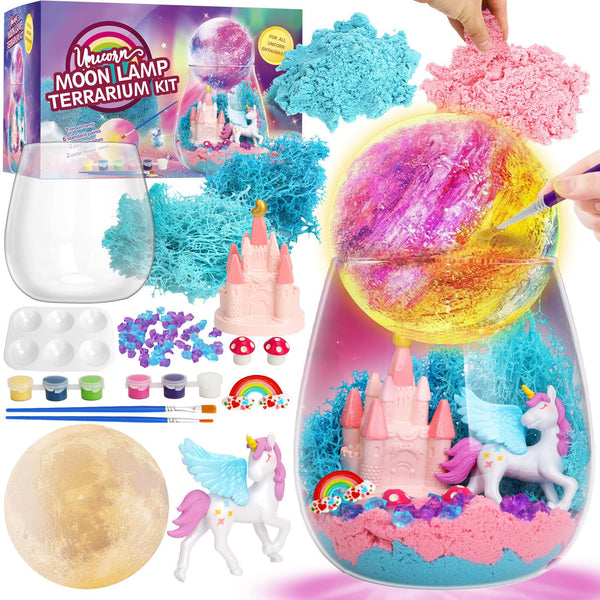 Unicorn Moon Lamp Terrarium Kit — Solis Unicorn Moon, full set