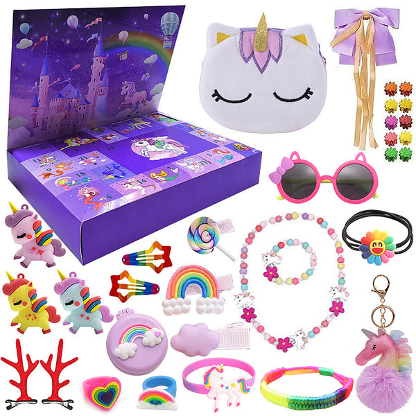 Calendrier de l'Avent accessoires licorne — Solis Unicorn Sparkle, coffret complet