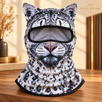 Solis Wild Faces — Leopard animal face ski mask