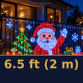 Solis Yuletide Animated Balcony Lights — size 6.5 ft (2 m)