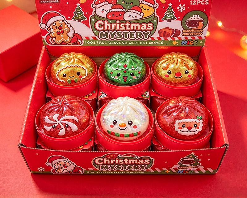 Solis Yuletide — Christmas squishy gift box — Christmas Mystery Mix · 12 × 8.5 cm