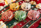 Solis Yuletide — Christmas squishy gift box — Glitter Reindeer · 12 × 8.5 cm